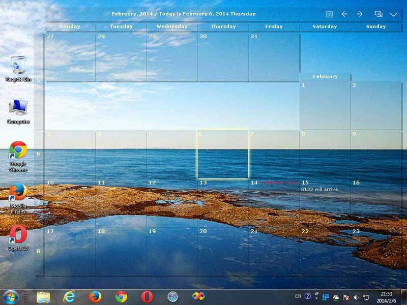 Desktop Calendar 2 1 3 3300 Free download